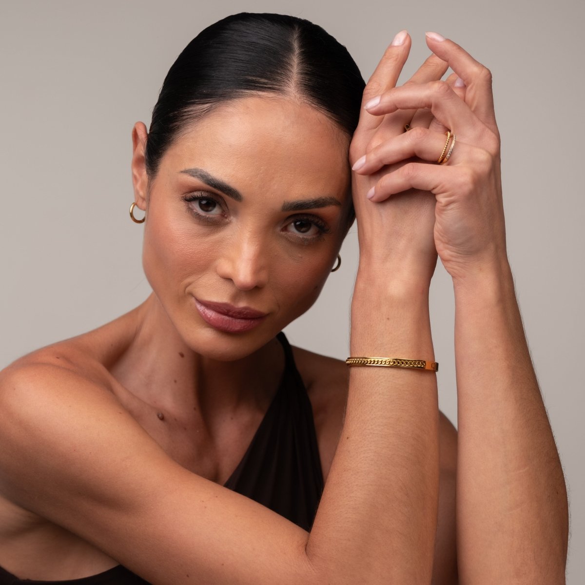 Elos Link Bracelet 18k Gold Plated