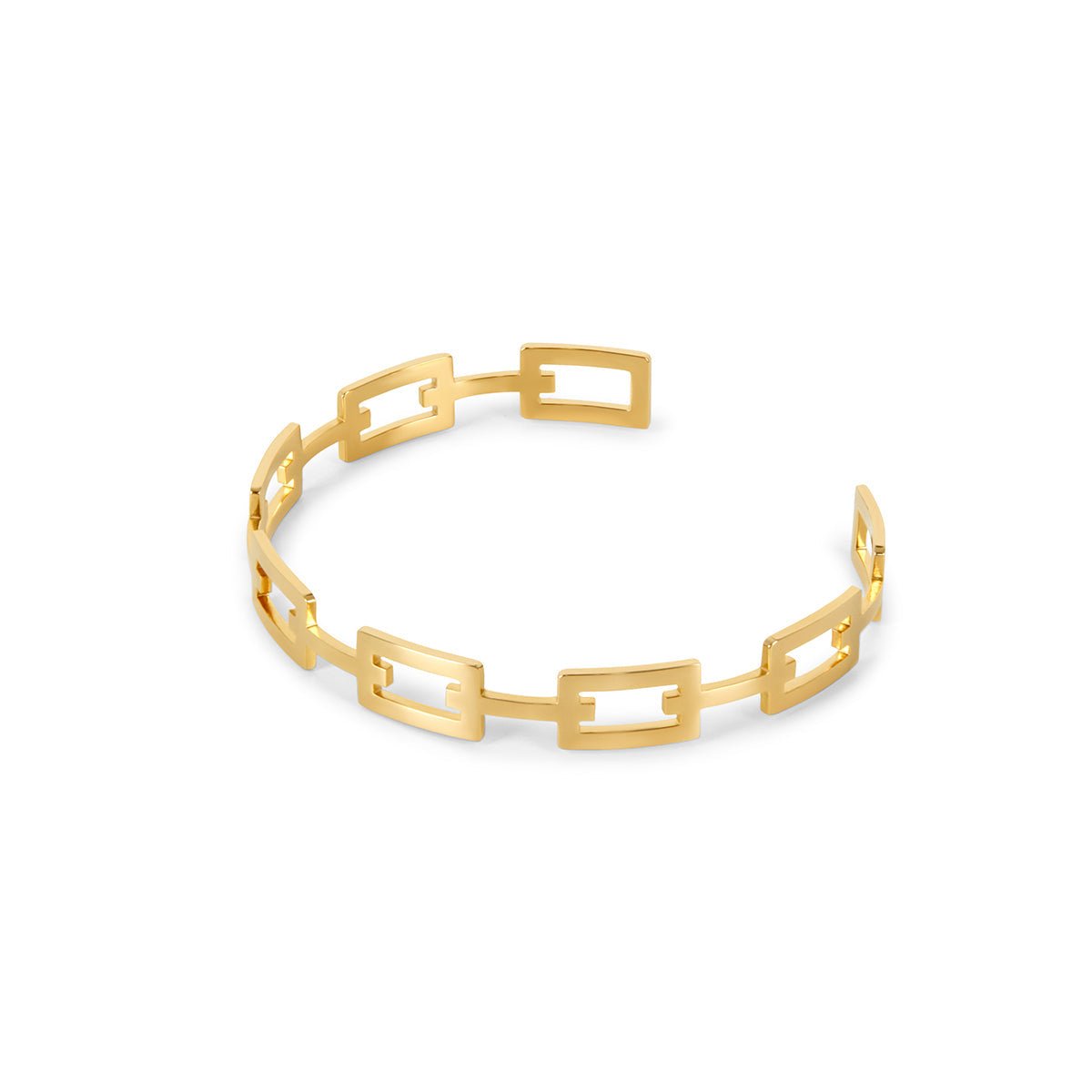 Alexandra Bangle - 18k Gold Plated