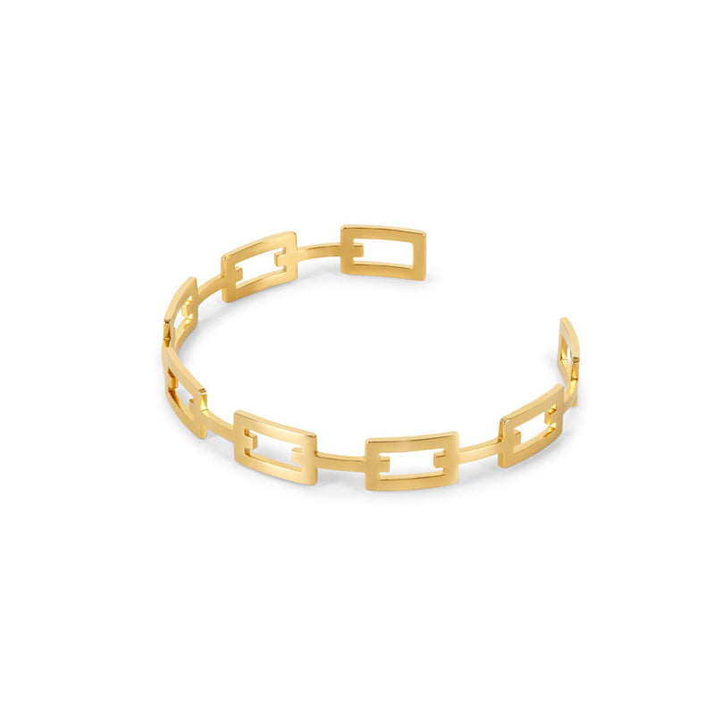 Alexandra Bangle - 18k Gold Plated