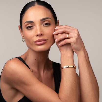 Amélie Bangle - 18k Gold Plated