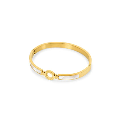 Aura Cuff Bracelet 18k Gold Plated