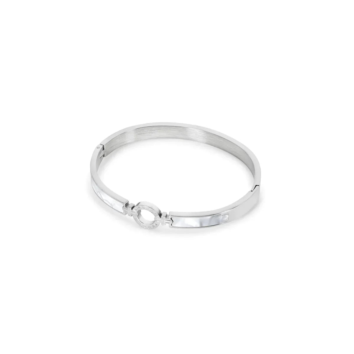 Aura Cuff Bracelet 18k Gold Plated - Silver