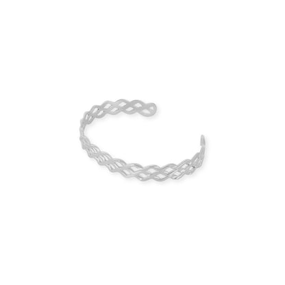Blogger Cuff Bracelet – Silver