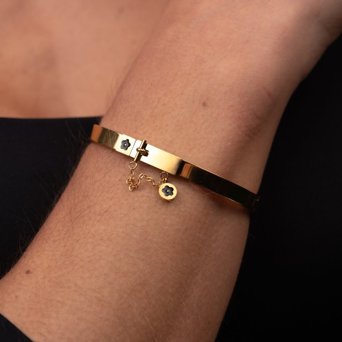 Charm Bracelet 18k Gold Plated