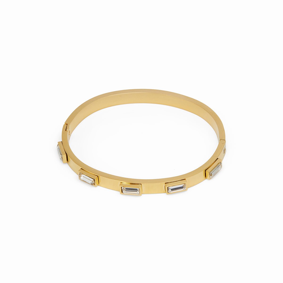 Marquise Crystals Bracelet 18k Gold Plated