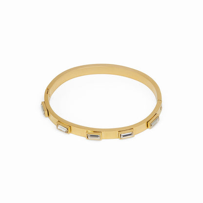 Marquise Crystals Bracelet 18k Gold Plated