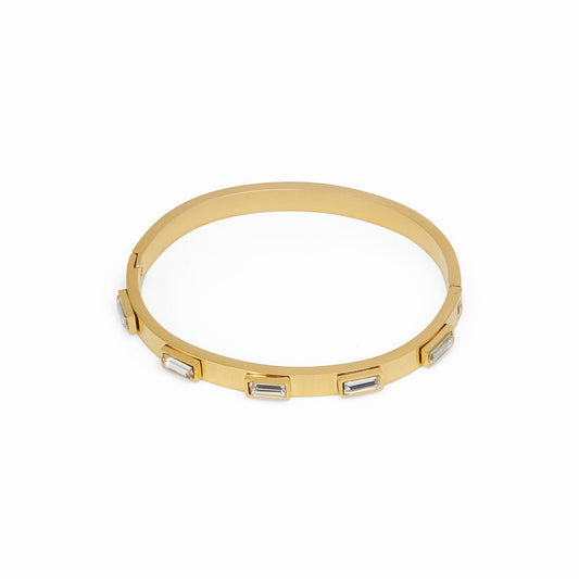Marquise Crystals Bracelet 18k Gold Plated