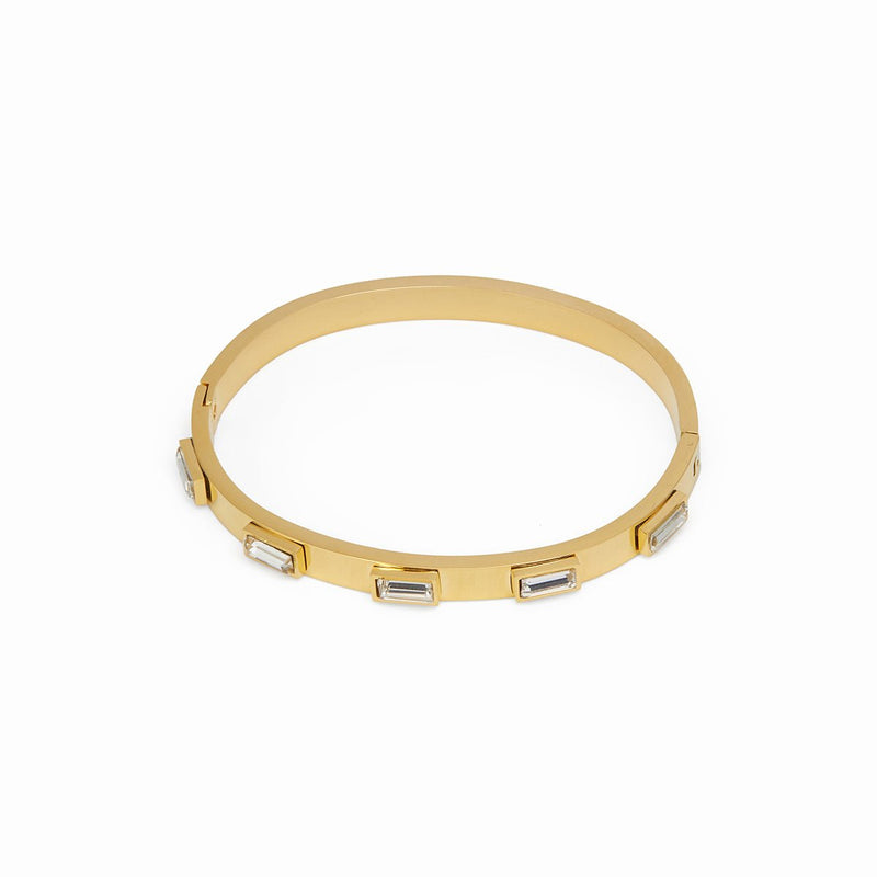 Marquise Crystals Bracelet 18k Gold Plated