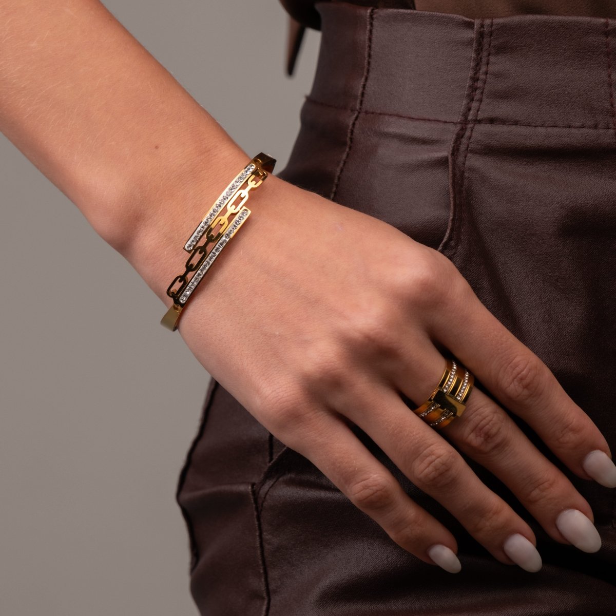 Donatela Bracelet 18k Gold Plated