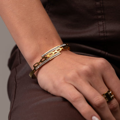 Donatela Bracelet 18k Gold Plated