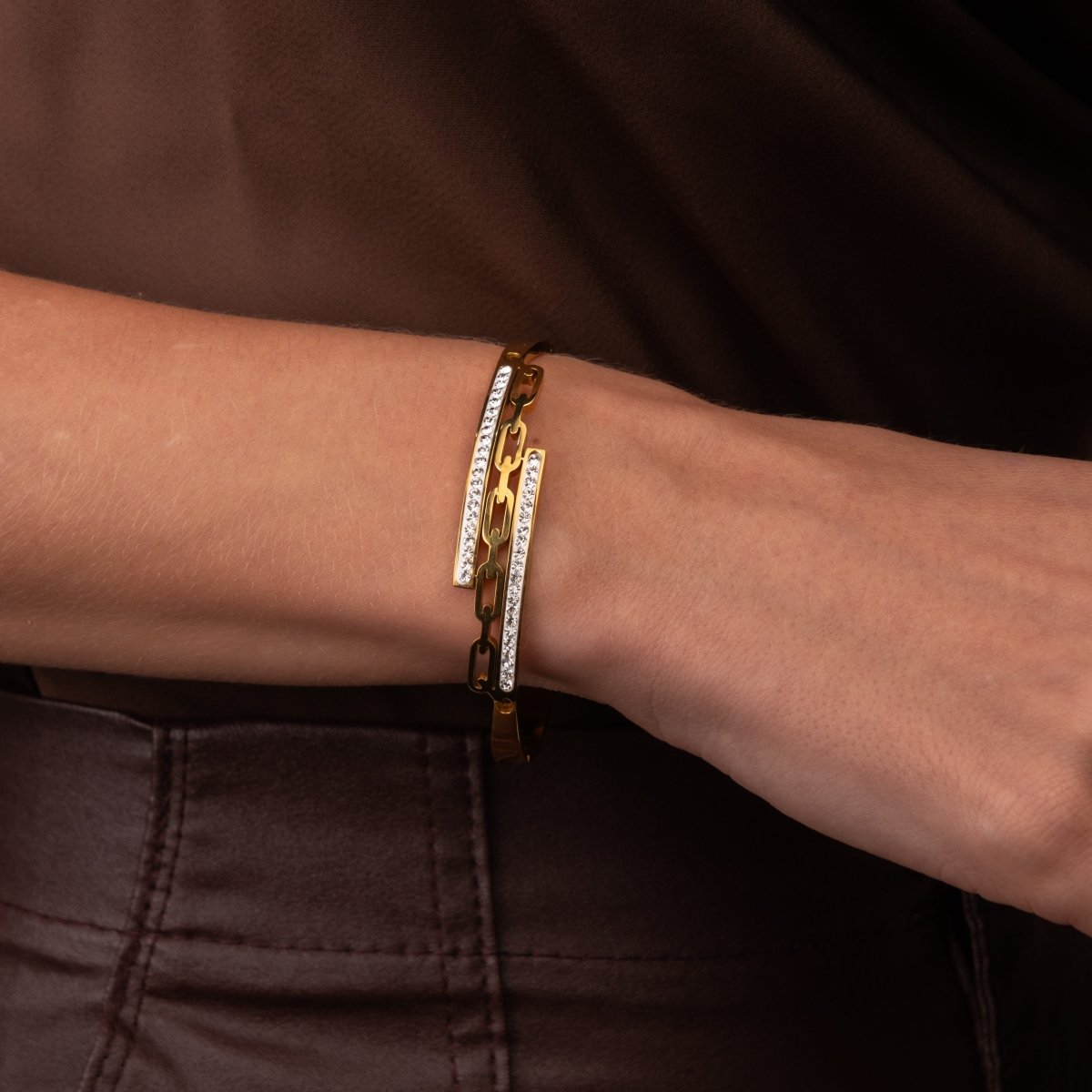 Donatela Bracelet 18k Gold Plated