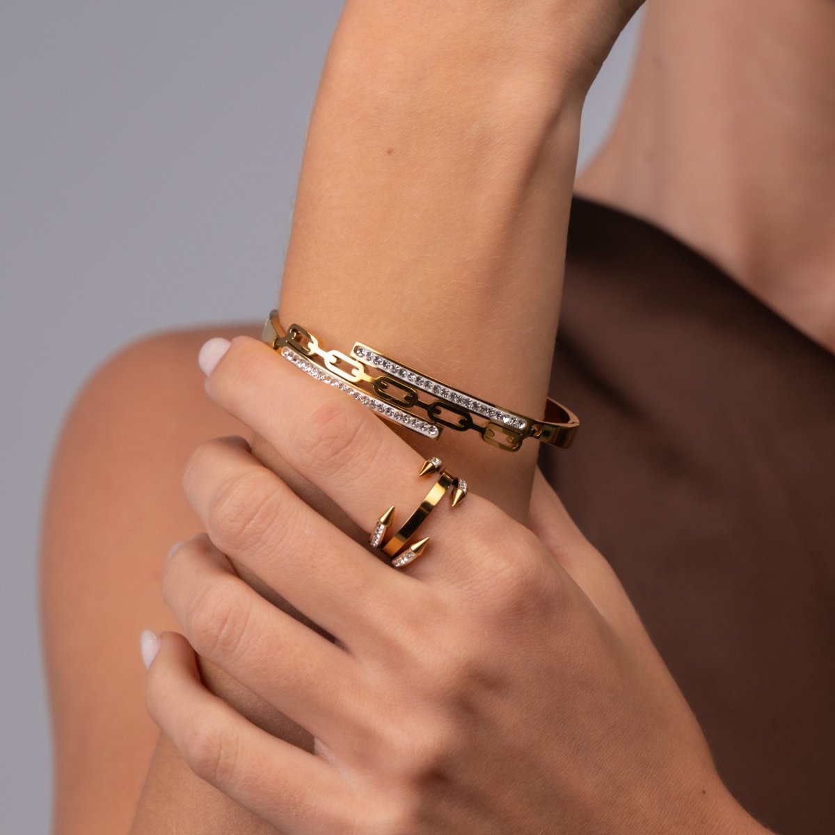 Donatela Bracelet 18k Gold Plated