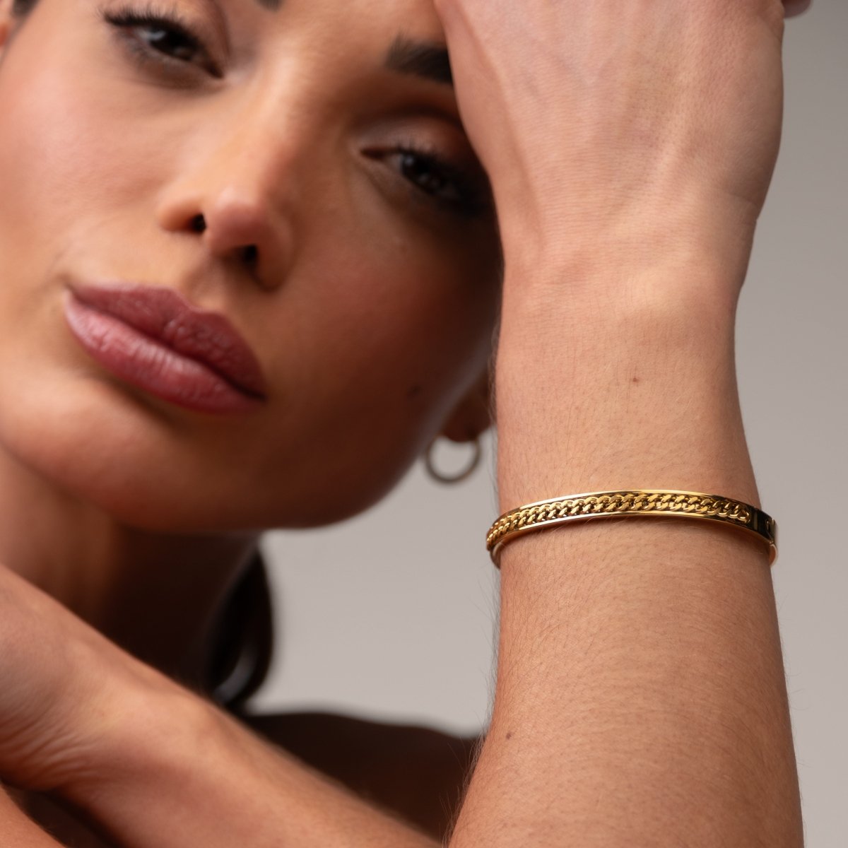 Elos Link Bracelet 18k Gold Plated