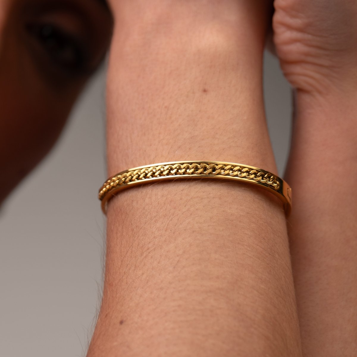 Elos Link Bracelet 18k Gold Plated