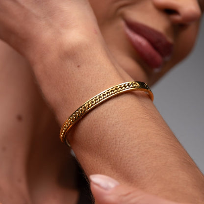 Elos Link Bracelet 18k Gold Plated