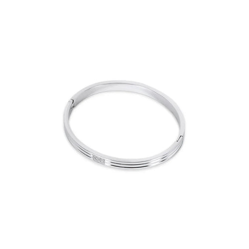 Hanna Cuff Bracelet – Silver
