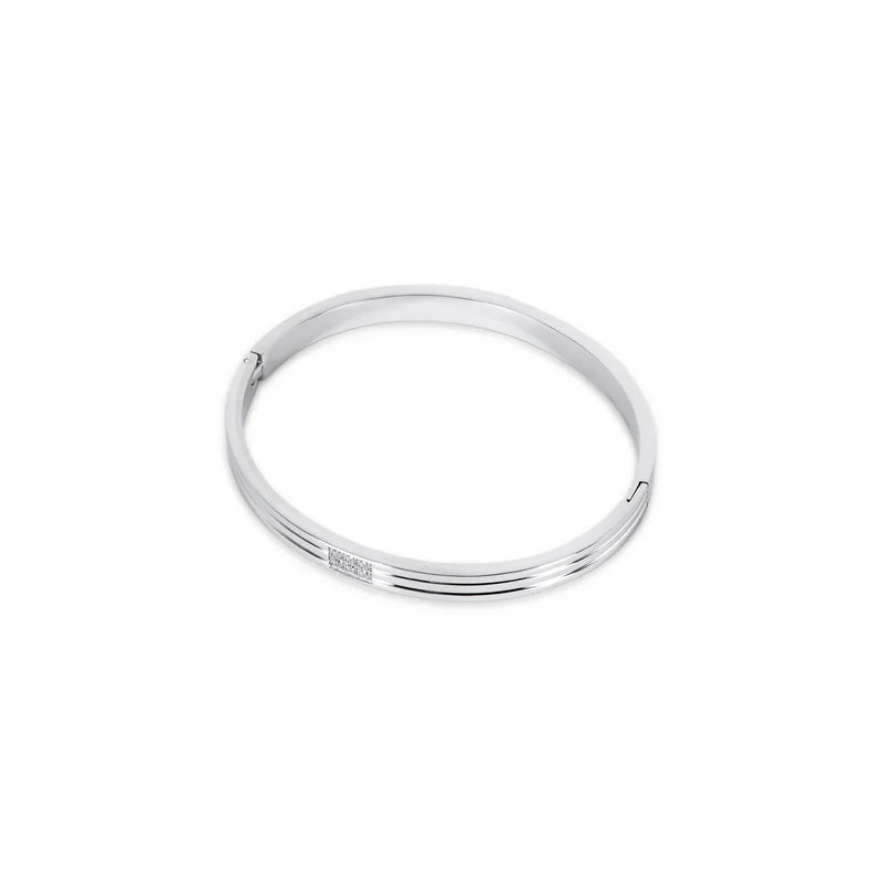 Hanna Cuff Bracelet – Silver