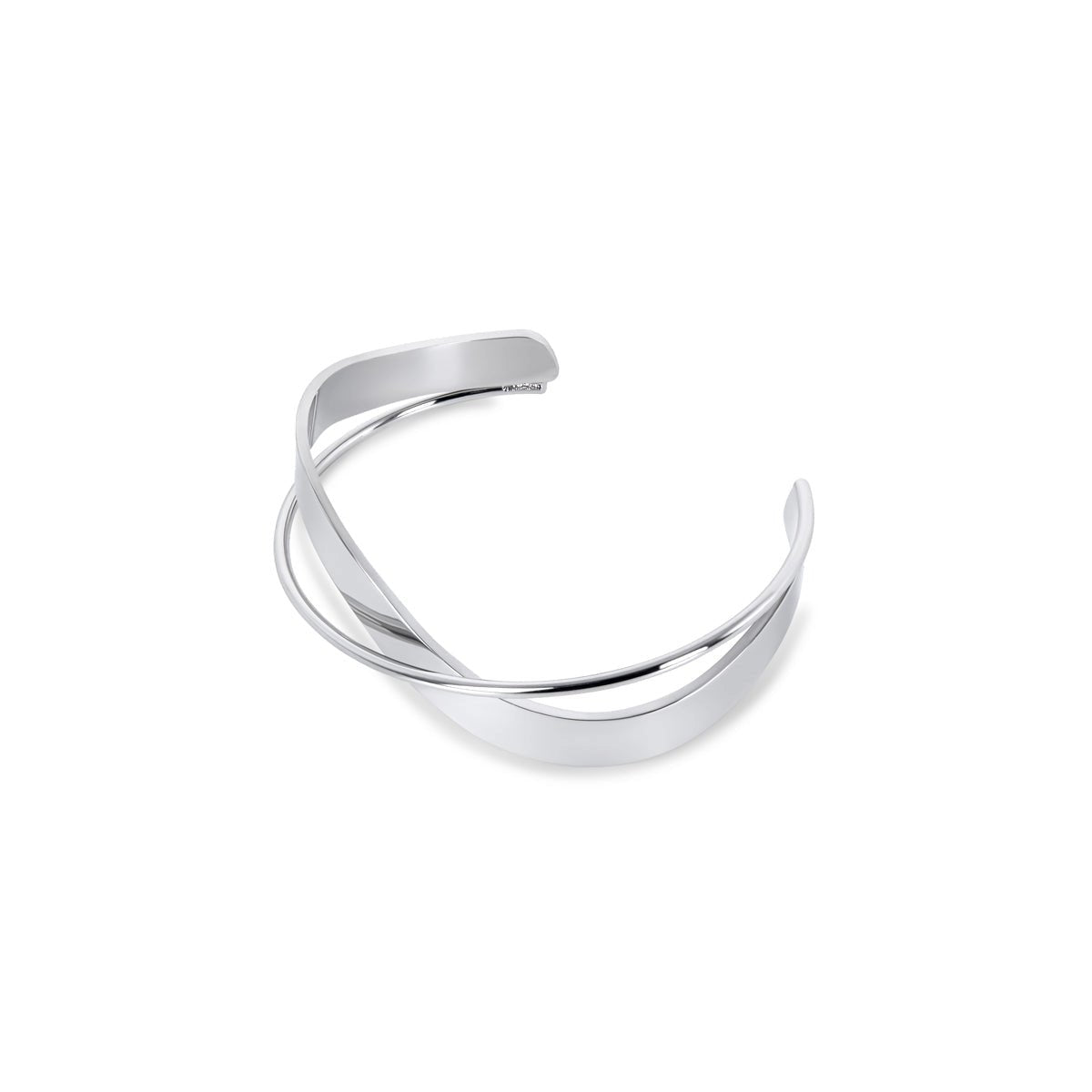 Inter Bangle Bracelet - Silver