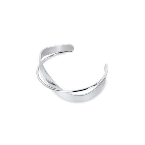 Inter Bangle Bracelet - Silver