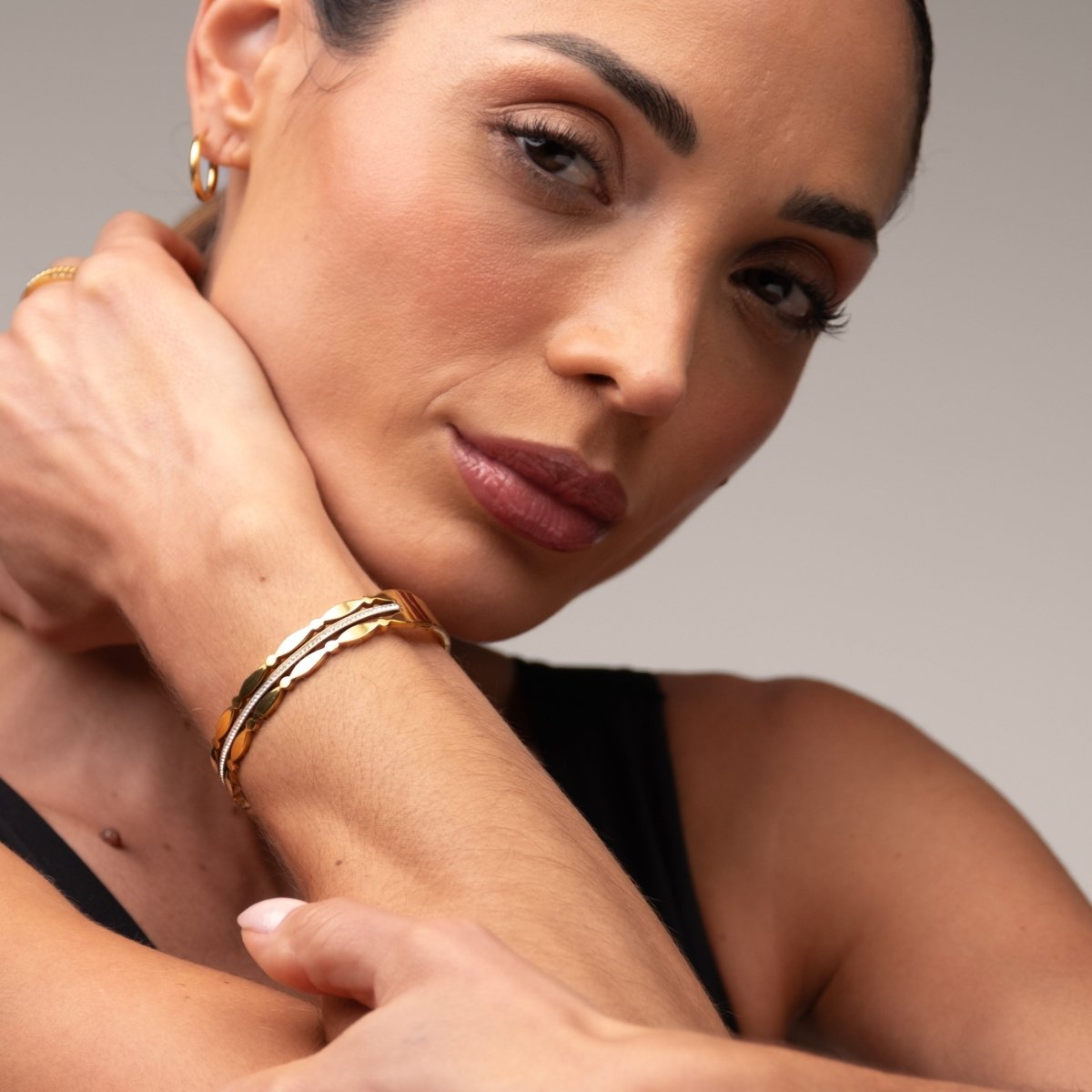 Madison Bracelet 18k Gold Plated
