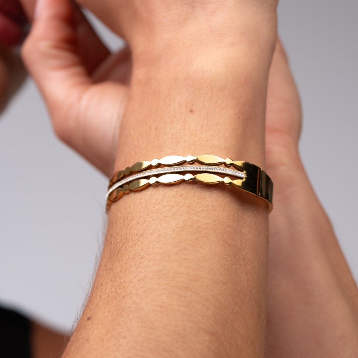 Madison Bracelet 18k Gold Plated