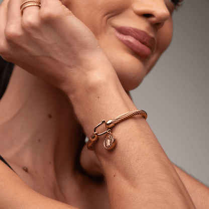 Saint Benedict Charm Bracelet 18k Gold Plated