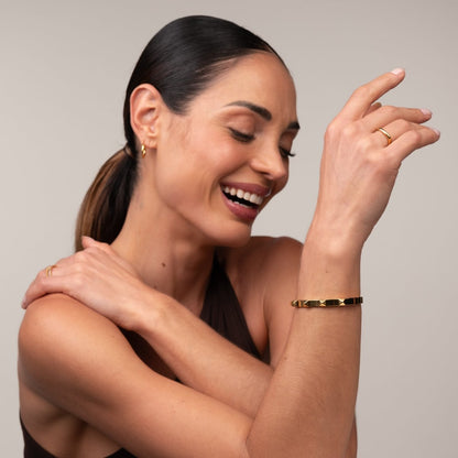 Studs Bracelet 18k Gold Plated