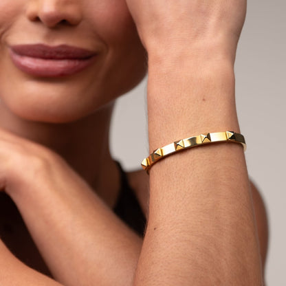 Studs Bracelet 18k Gold Plated