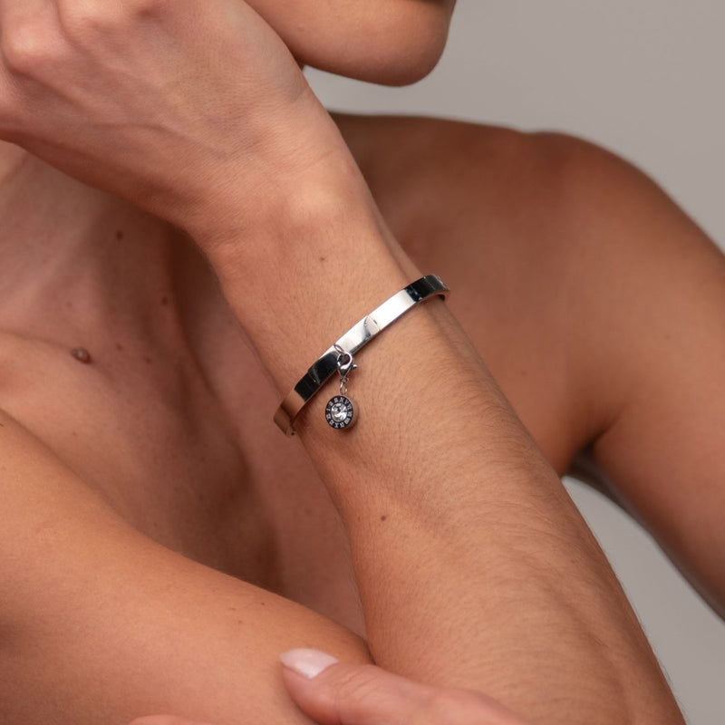 Uniq Cuff Bracelet - Silver
