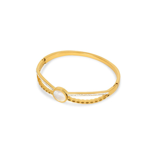 Venus Cuff Bracelet – 18k Gold Plated