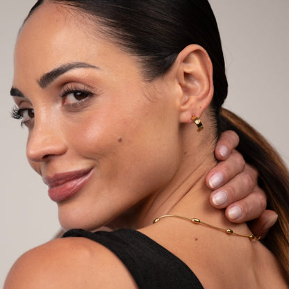 Twist Earrings - 18k Gold Plated