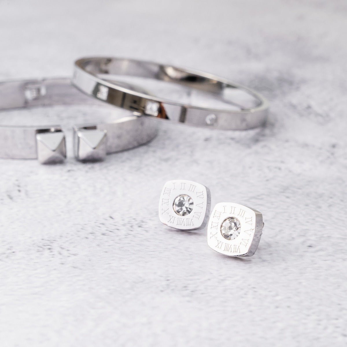 Esplendor Earrings - Silver