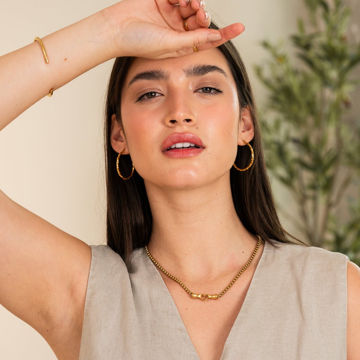 Amavi Necklace - 18k Gold Plated