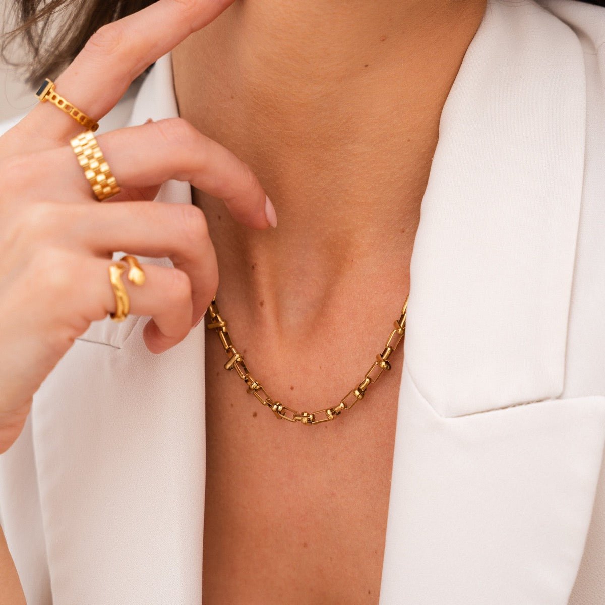 Cairo Necklace - 18k Gold Plated