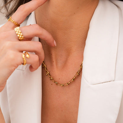 Cairo Necklace - 18k Gold Plated