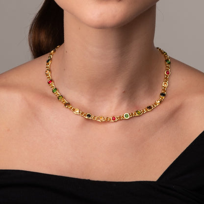 Chloe Necklace - 18k Gold Plated
