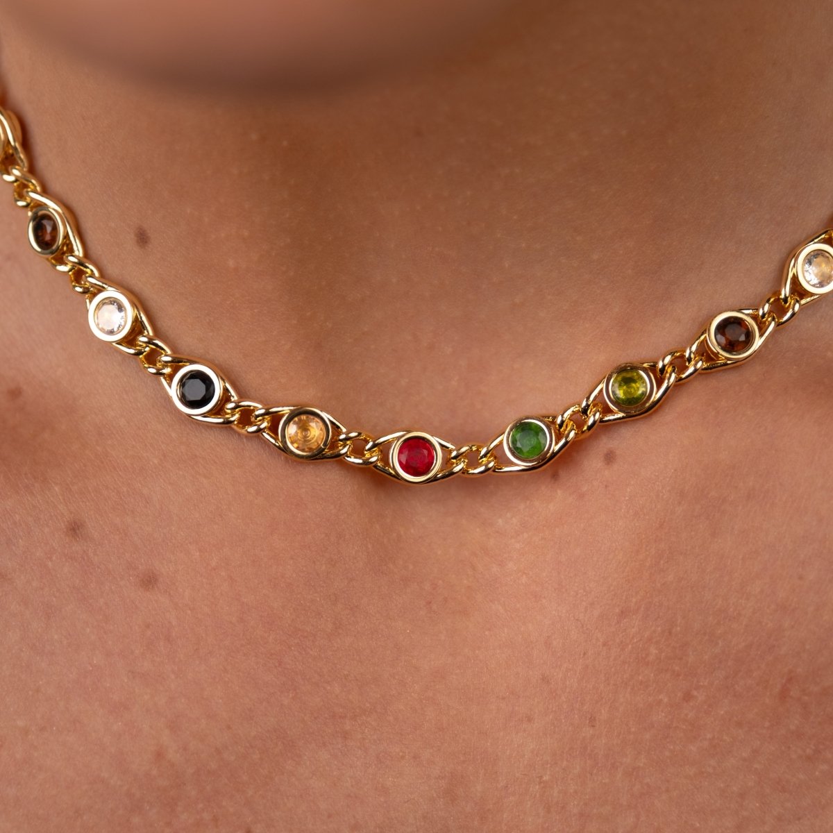 Chloe Necklace - 18k Gold Plated