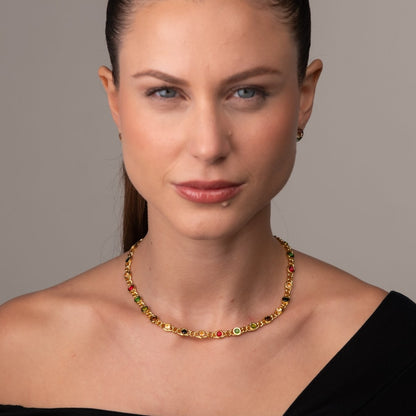 Chloe Necklace - 18k Gold Plated