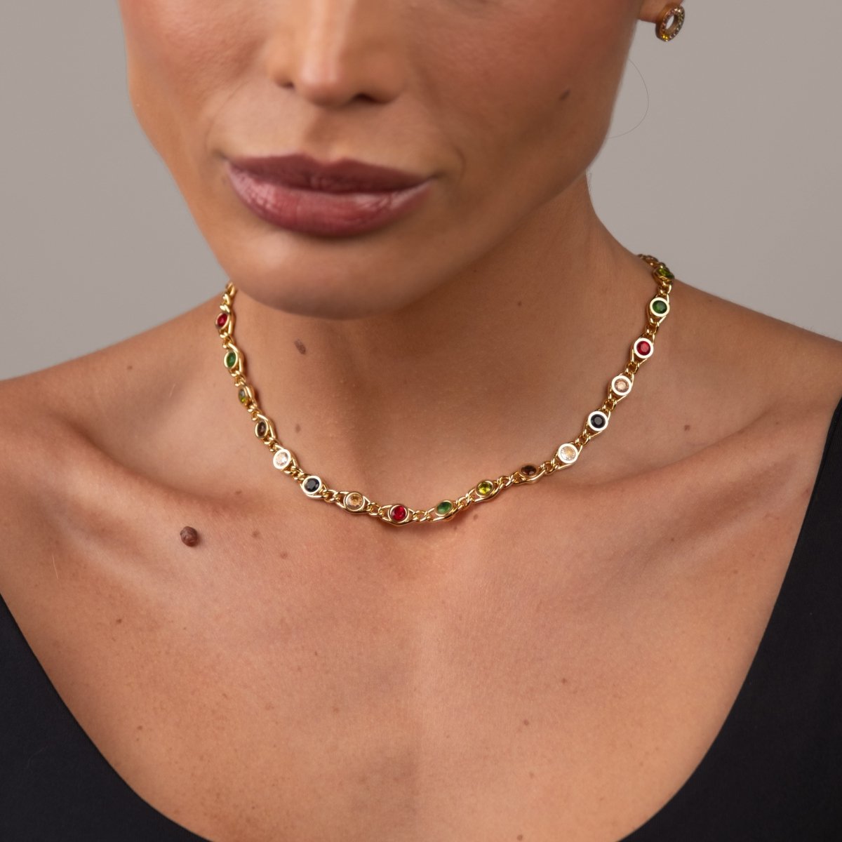 Chloe Necklace - 18k Gold Plated