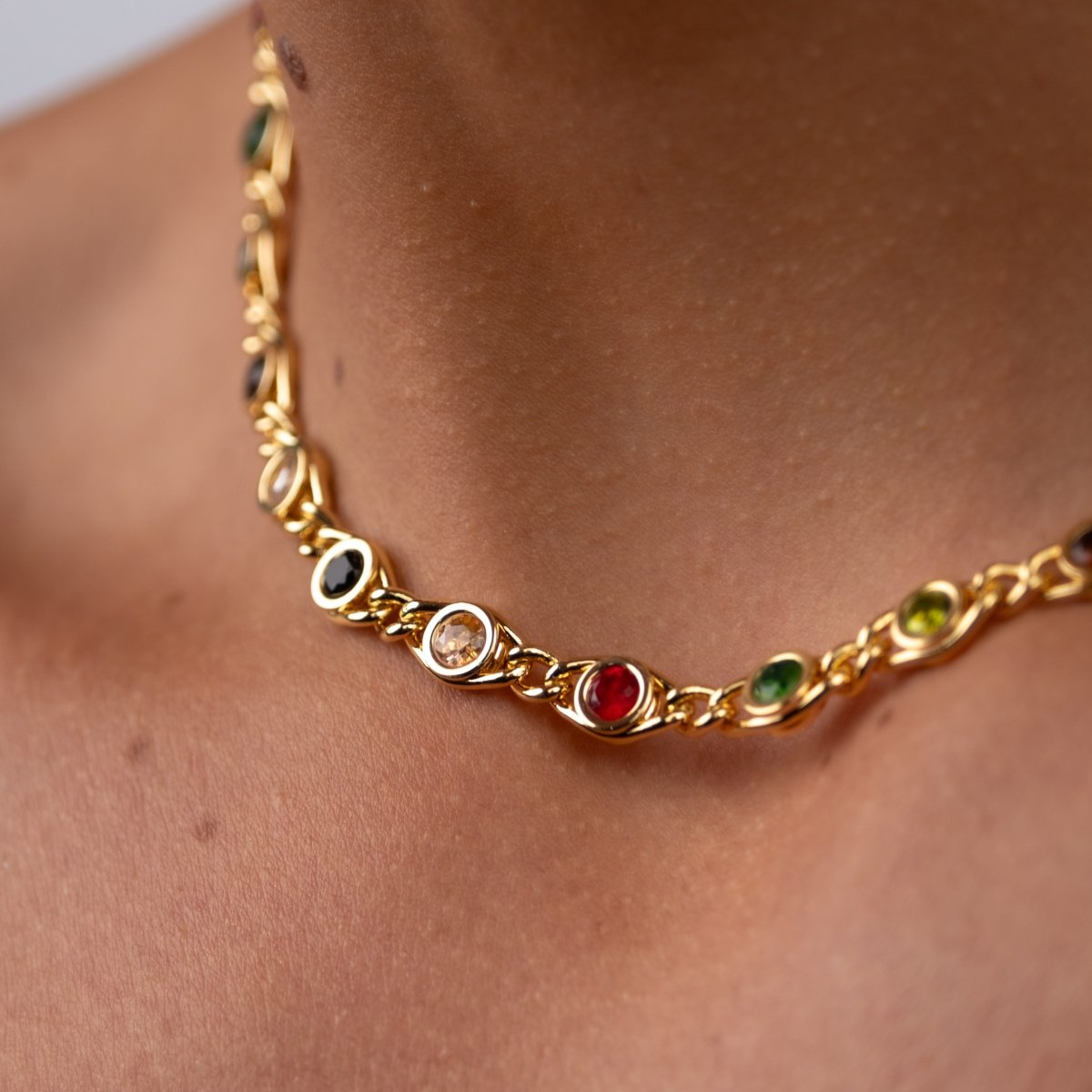 Chloe Necklace - 18k Gold Plated