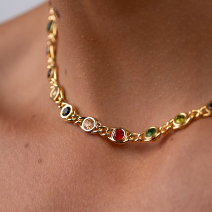Chloe Necklace - 18k Gold Plated
