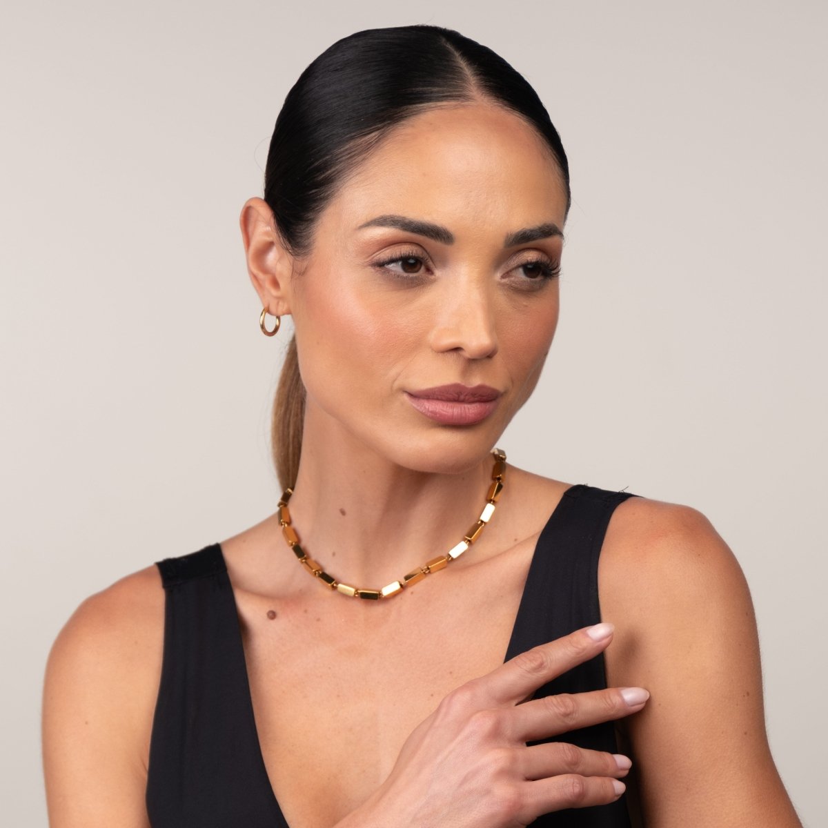 Cora Necklace – 18k Gold Plated