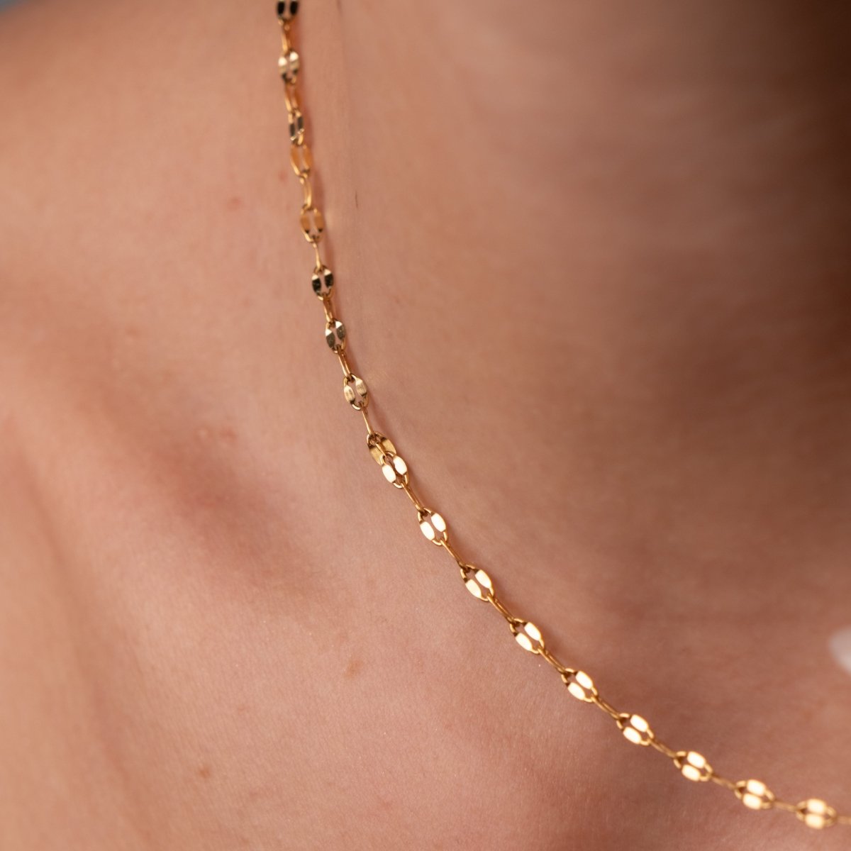 Destiny Chain Necklace 18k Gold Plated