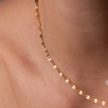 Destiny Chain Necklace 18k Gold Plated