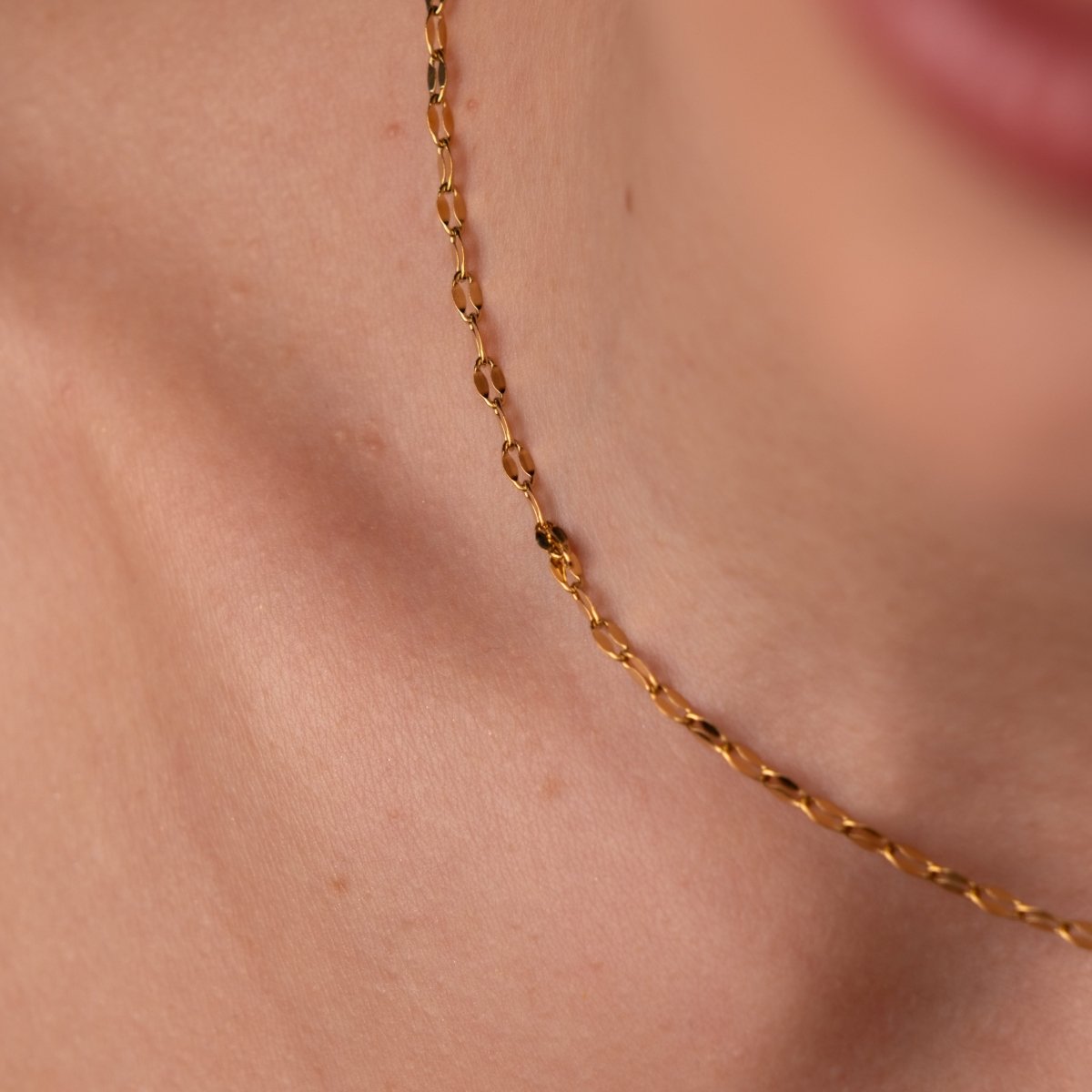 Destiny Chain Necklace 18k Gold Plated