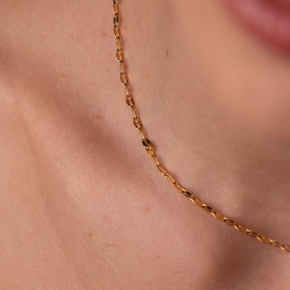 Destiny Chain Necklace 18k Gold Plated