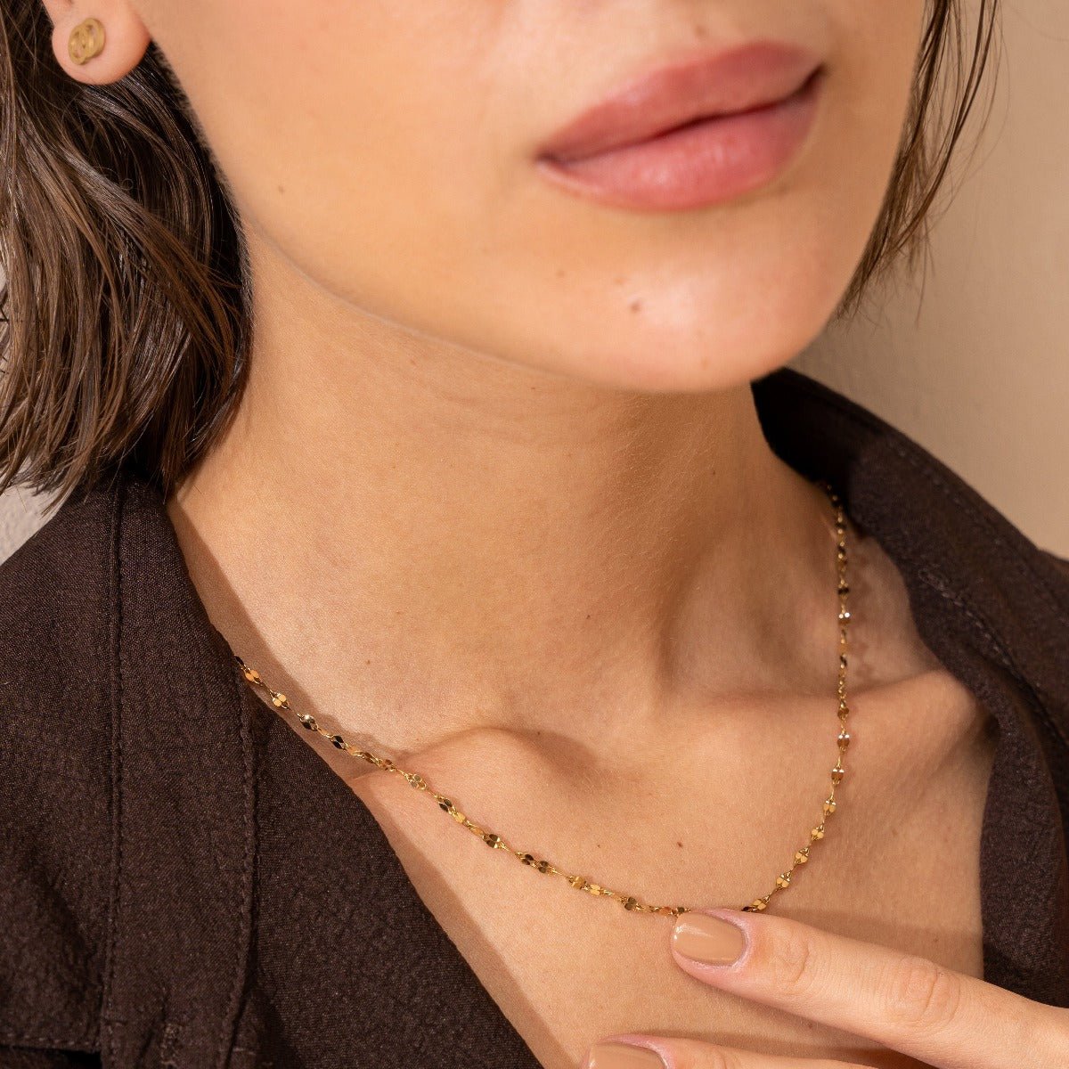Destiny Chain Necklace 18k Gold Plated