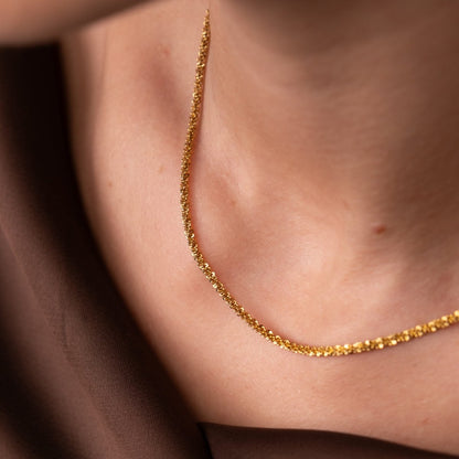 Dely Necklace 18k Gold Plated