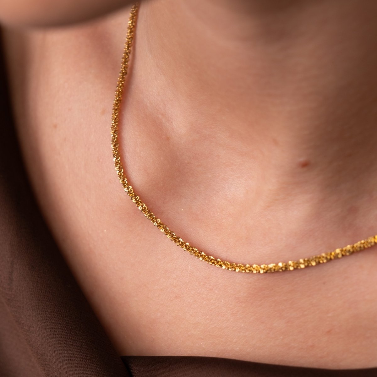 Dely Necklace 18k Gold Plated