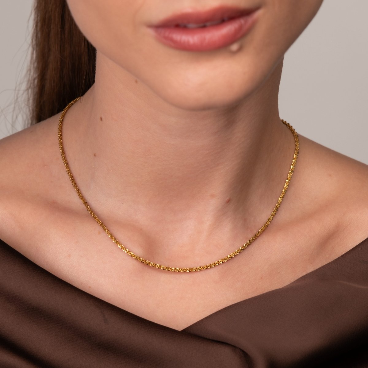 Dely Necklace 18k Gold Plated